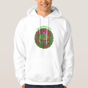 Burrell Scottish Tartan Celtic Thistle Hoodie
