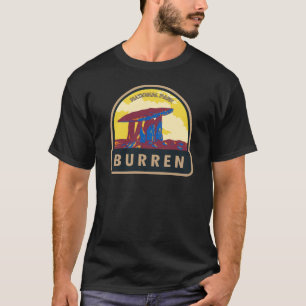Burren Nationalpark Irland Reise Kunst Vintage T-Shirt
