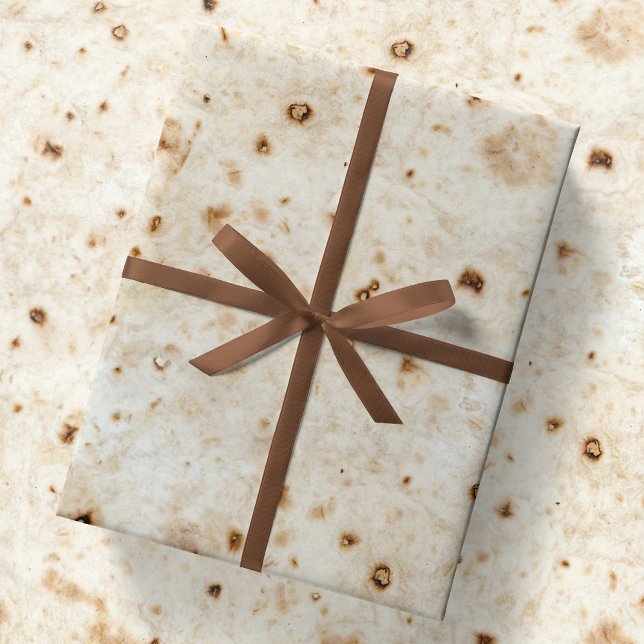 Burrito Blanket Flour Tortilla Taco Fast Food Wrap Geschenkpapier (Von Creator hochgeladen)