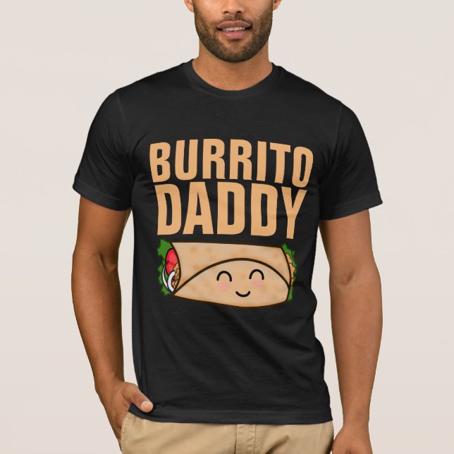 BURRITO DADDY MENS T-SHIRTS (Devant)