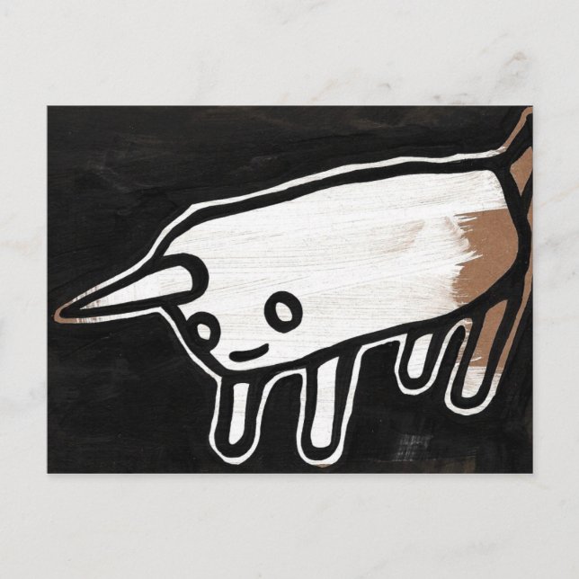 Burrito Einhorn! Postkarte (Vorderseite)