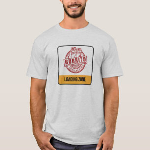 Burrito-Laden/Entleerungs-Zone T-Shirt