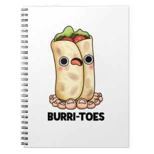 Burritos Lustiger Burrito-Wortspiel  Notizblock