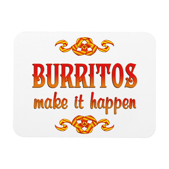 Burritos Magnet (Horizontal)