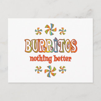 Burritos Nichts Besseres Postkarte