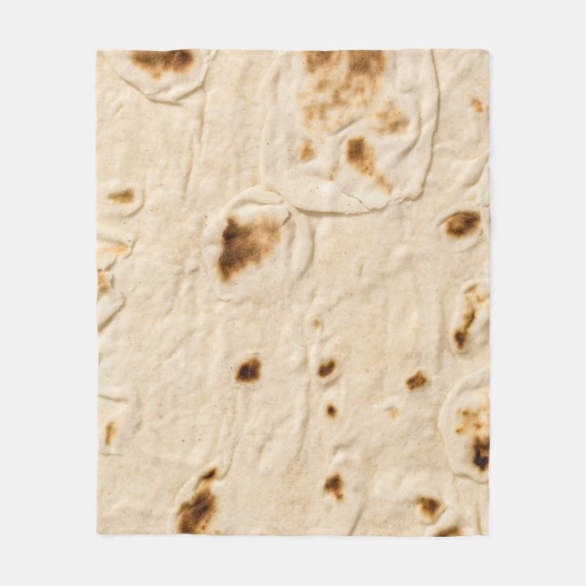 Burritos, Riesentortilla Fleecedecke (Vorderseite)