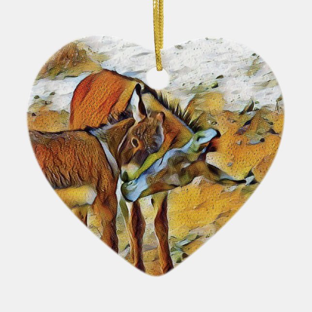 Burro de mère et ornement de fils (Devant)