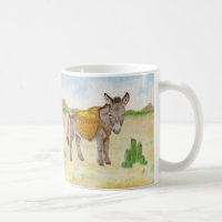 Burro mit der Korb-Tasse