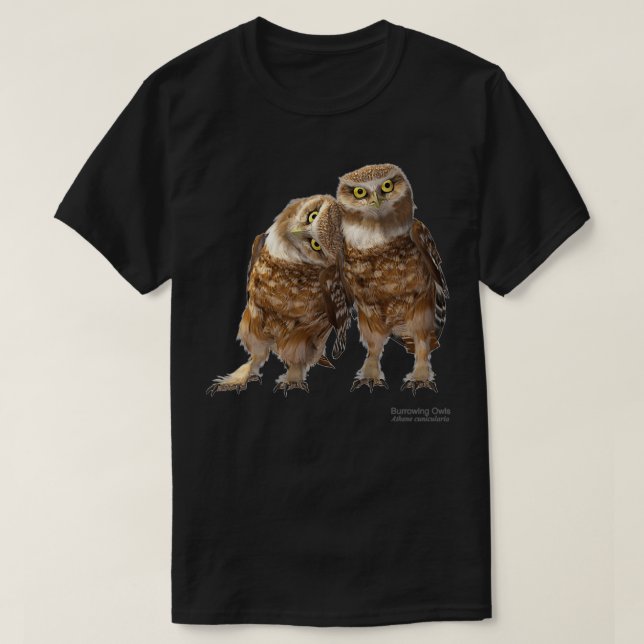 Burrowing Owls T-Shirt (Design vorne)