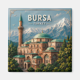 Bursa Türkei Osmanische Stadt Uludag Kultur Reise Magnet