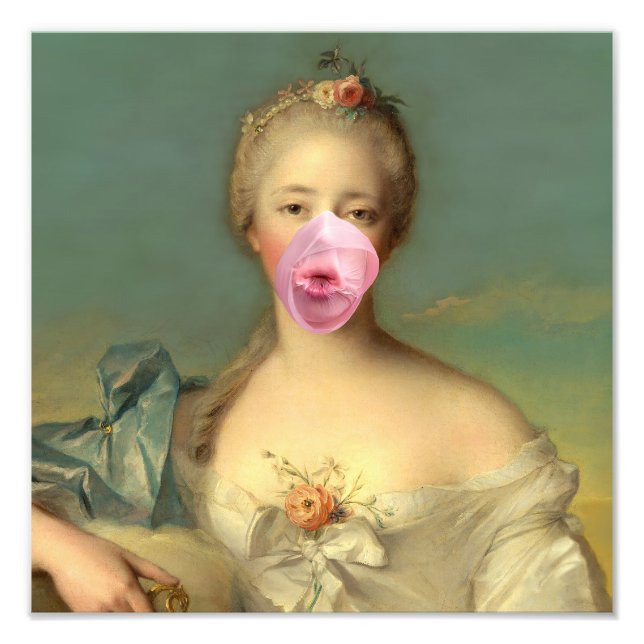 Burst Bubble Gum Diva III Fotodruck (Vorne)