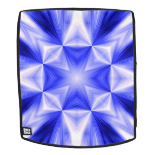 Burst-Muster der Blauen Linie Rucksack