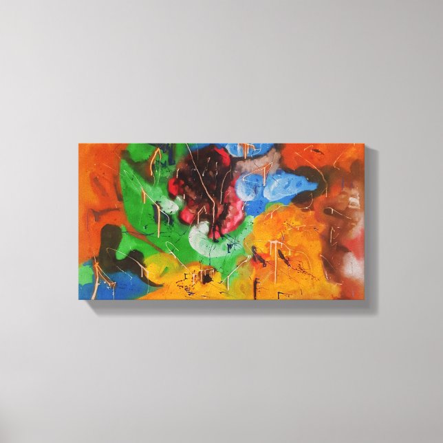 Burst of Emotion Leinwanddruck (Vorderseite)