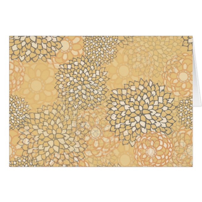 Burst Orange and White Flower (Devant horizontal)