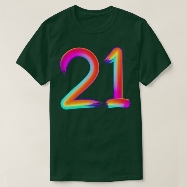 Bürste 19 T-Shirt (Design vorne)