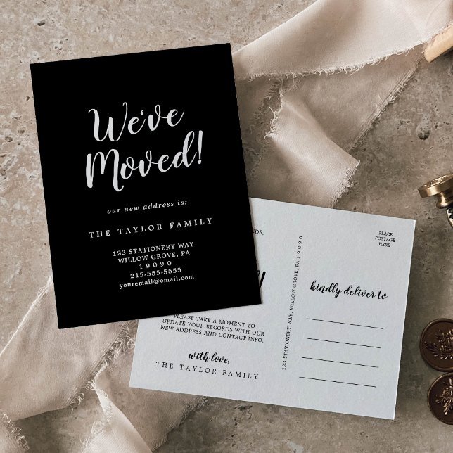 Bürste, wir bewegen uns ankündigungspostkarte (Von Creator hochgeladen)