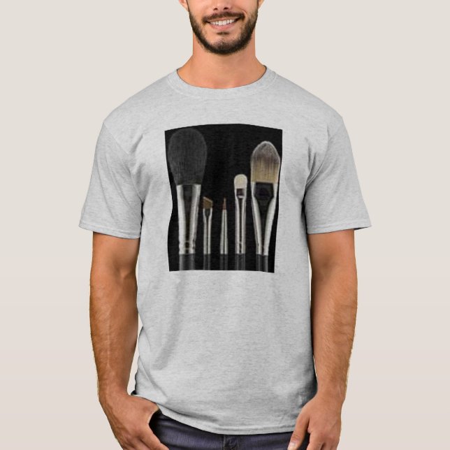 Bürsten, MASKENBILDNER T-Shirt (Vorderseite)