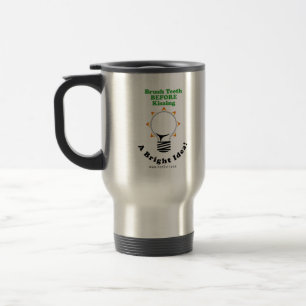 Bürsten-Zähne BEVOR dem Küssen Reisebecher