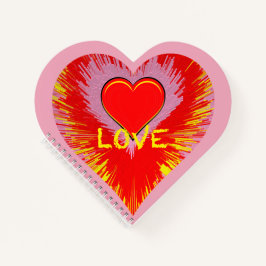 Bursting Heart Notizbuch