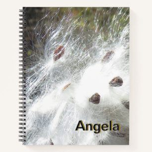 Bursting Seedpod Notebook Notizbuch