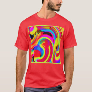 Bursting Vibranend Color Hues Mix T-Shirt
