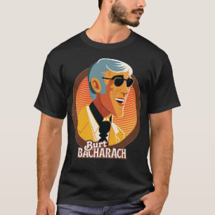Burt Bacharach Retro 60er Fan Design T-Shirt