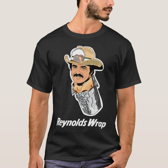 Burt-Reynolds-Wrap T-Shirt (Vorderseite)