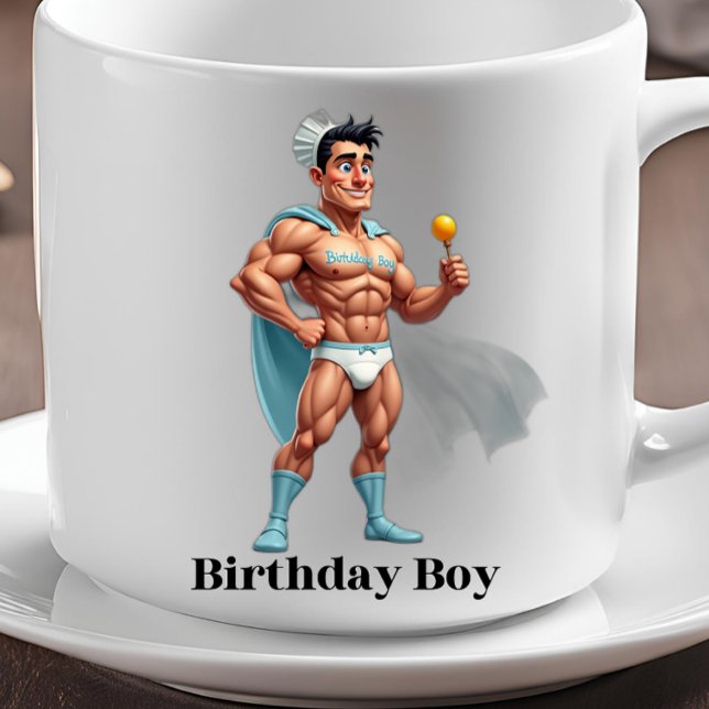 BURTHDAY BOY Lustiges Geschenkbüro Kaffeetasse (Birthday Gifts for him Christmas office gifts coworkers Dad brother uncle boss boyfriend neighbor)