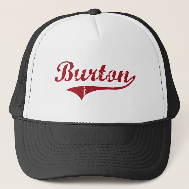 Burton Ohio klassischer Entwurf Truckerkappe (Vorderseite)