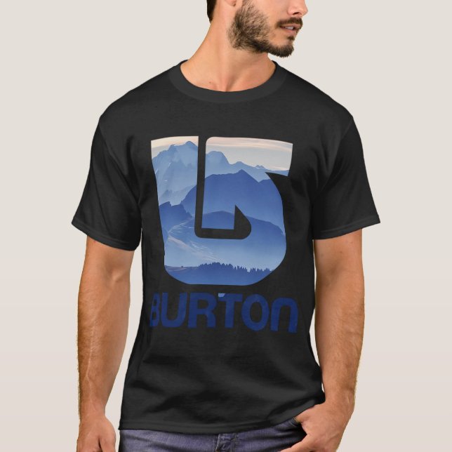 Burton Snowboards Lila T-Shirt (Vorderseite)