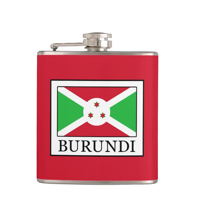 Burundi Flachmann (Vorderseite)
