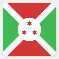 Burundi-Flag-Aufkleber
