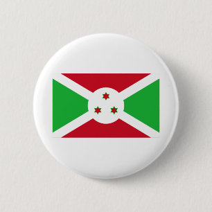 Burundi-Flagge Button