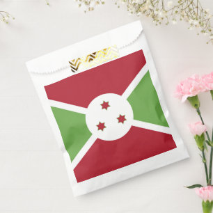 Burundi-Flagge Geschenktütchen