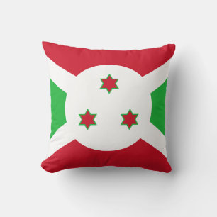 Burundi-Flagge Kissen