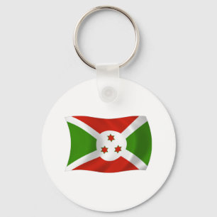 Burundi-Flagge-Schlüsselanhänger Schlüsselanhänger