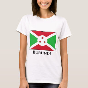 Burundi-Flagge T-Shirt