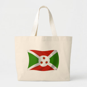 Burundi-Flagge Tragetasche