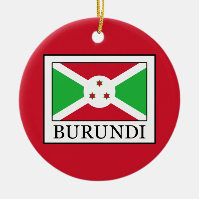 Burundi Keramikornament (Vorne)
