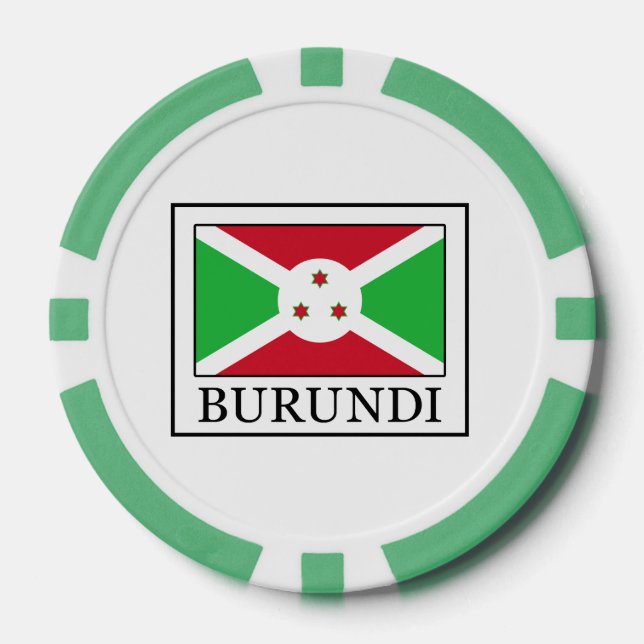 Burundi Pokerchips (Vorderseite)
