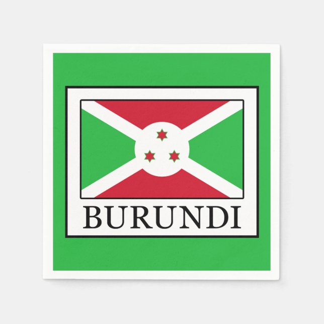 Burundi Serviette (Vorderseite)