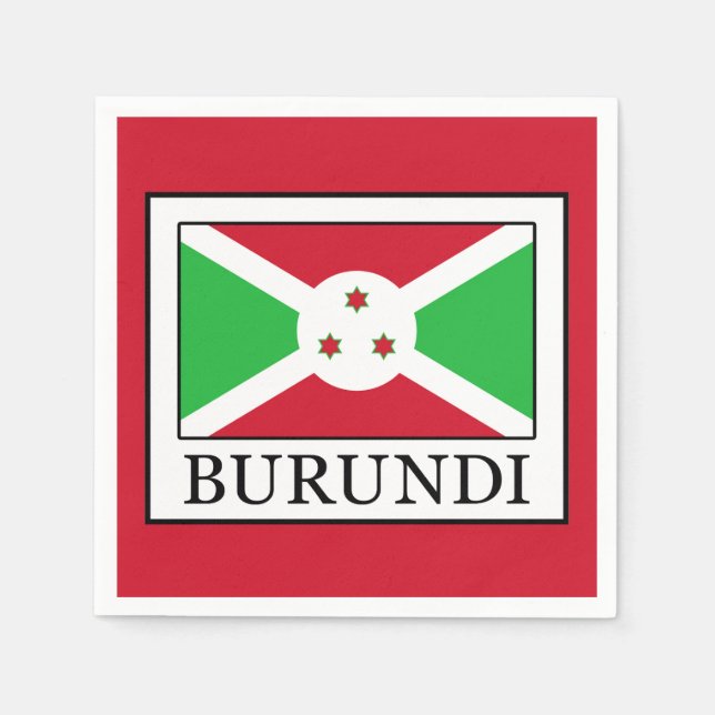 Burundi Serviette (Vorderseite)