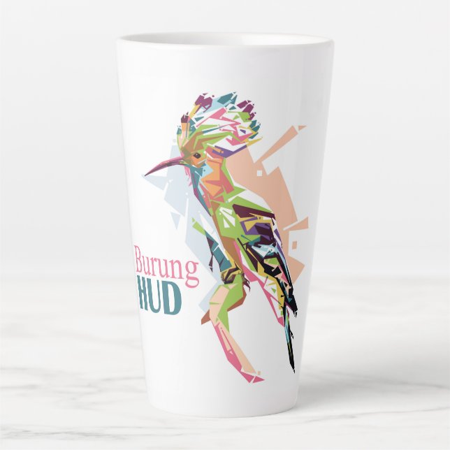 Burung HUD Pop art Milchtasse (Vorderseite)
