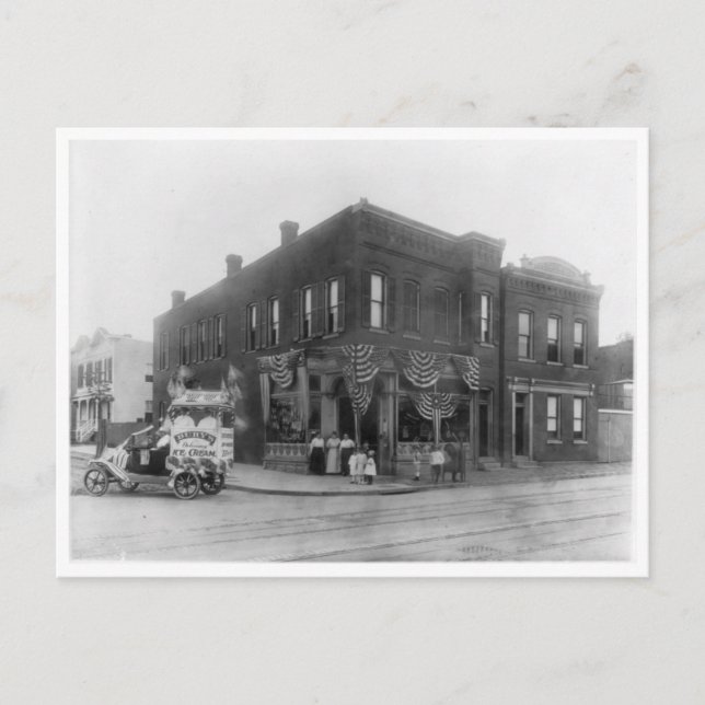 "Bury's Ice Cream" Postkarte (Vorderseite)