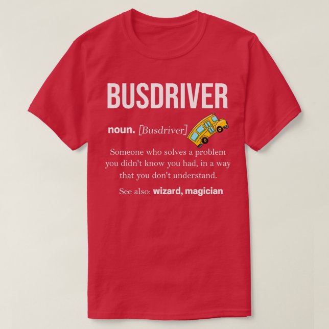 Bus 19 T-Shirt (Design vorne)