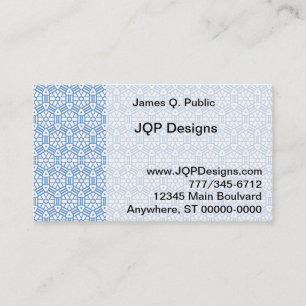 Bus. Carte - Hexagon & Barres (v.2)