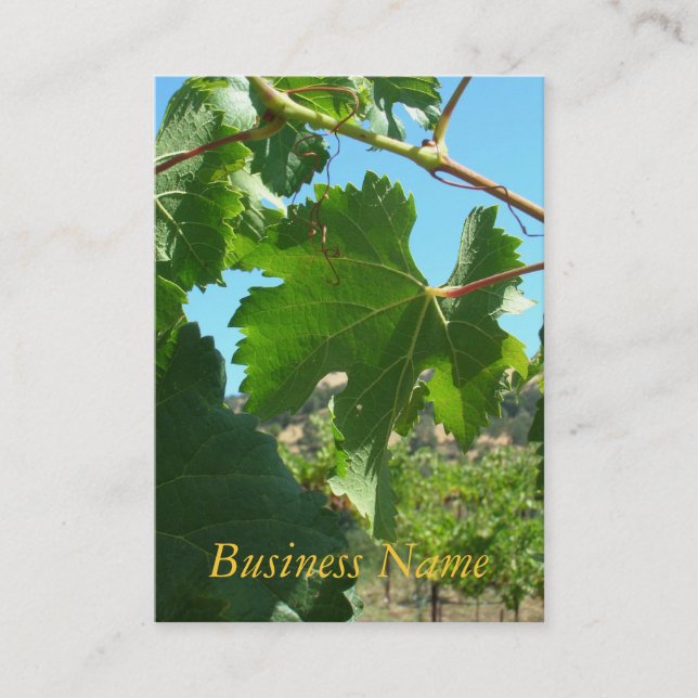 Bus. Carte - Vin de raisin (Devant)