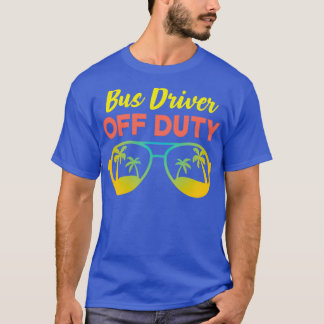 Bus Driver off Duty Classic TShirt