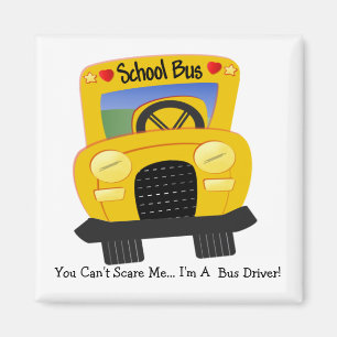 Bus Driver Scare (anpassbar) Magnet