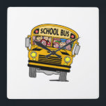 **BUS DRIVER'S* CLOCK QUADRATISCHE WANDUHR<br><div class="desc">LIKE THIS IMAGE THEN CHECK OUT ALL MY PRODUCTS WITH THIS PARTICULAR IMAGE AT THIS STORE IF YOU WISH AND THANKS FOR STOPPING BY!!!</div>